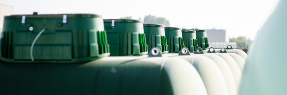 Ondergrondse gastanks